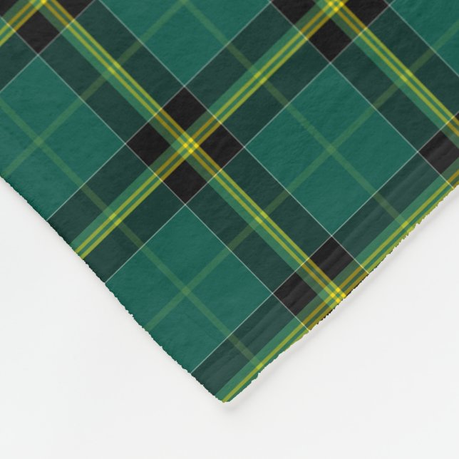 Hright Green Kariert Duffy Tartan Fleecedecke (Ecke)