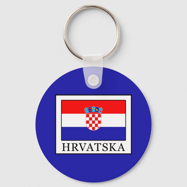 Hrvatska Schlüsselanhänger (Vorderseite)