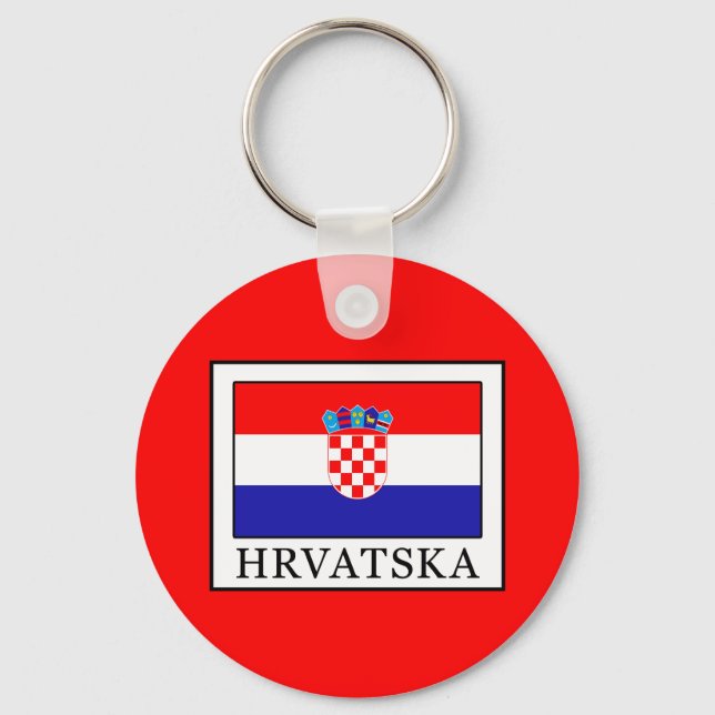 Hrvatska Schlüsselanhänger (Vorderseite)