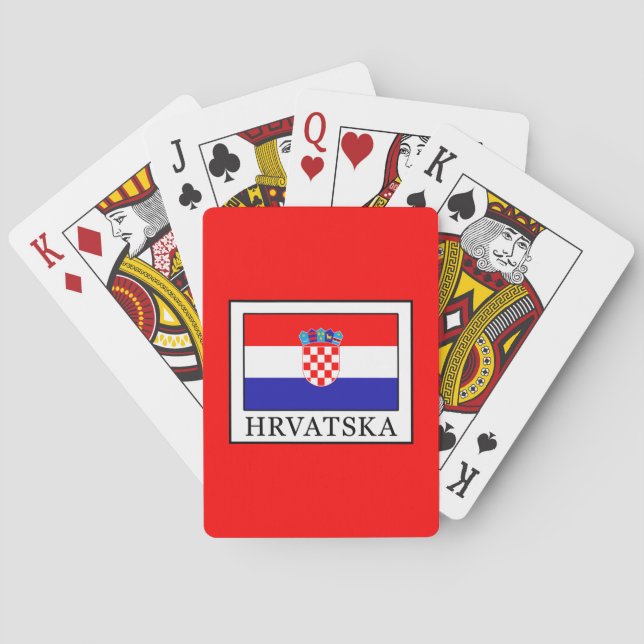 Hrvatska Spielkarten (Rückseite)