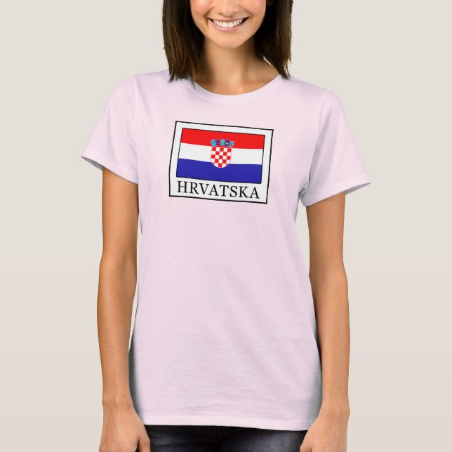 Hrvatska T-Shirt (Vorderseite)
