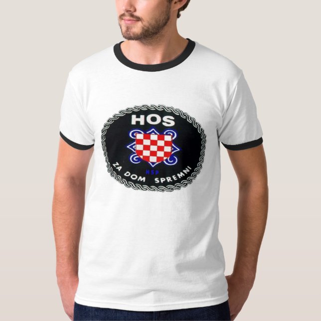HRVATSKE ORUZANE SNAGE T-Shirt (Vorderseite)