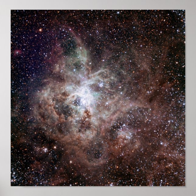 HS-1999-12 Tarantula Nebula NASA Poster (Vorne)