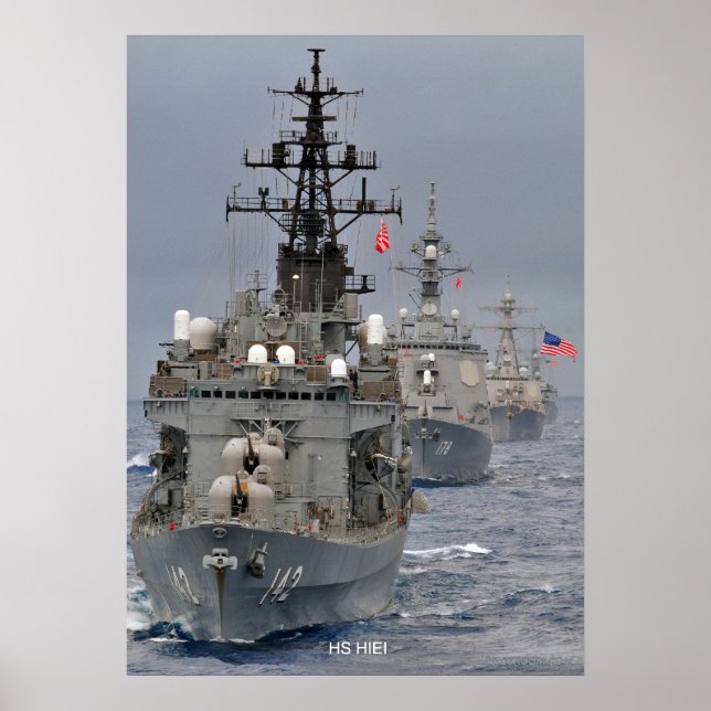 HS Hiei Poster (Vorne)