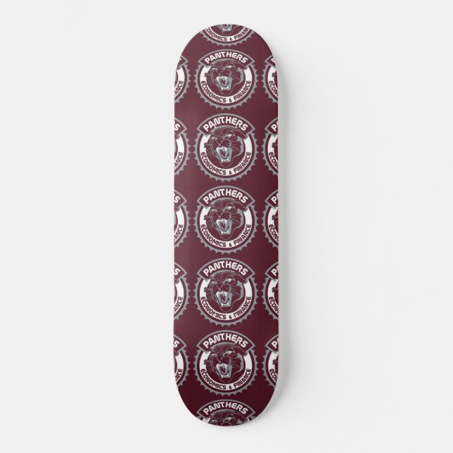 HSEF Panther-Stolz-Skateboard Skateboard (Vorderseite)
