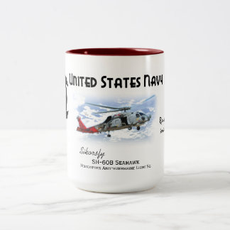 HSL-490 'Scorpion' Hubschrauber Anti-U-Boot-Licht Zweifarbige Tasse