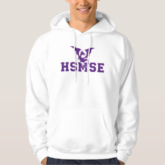 HSMSE Pull-over-Hoodie in Weiß Hoodie