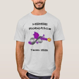 HSMSE Robotik - besonders angefertigt T-Shirt