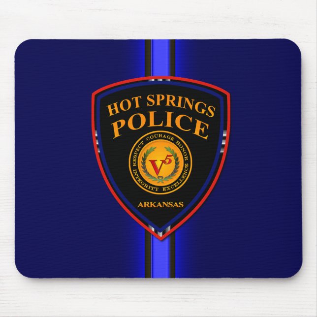 HSPD Thin Blue Line Patch Mousepad (Vorne)