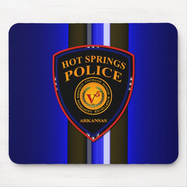 HSPD Thin Blue Line Patch Mousepad (Vorne)