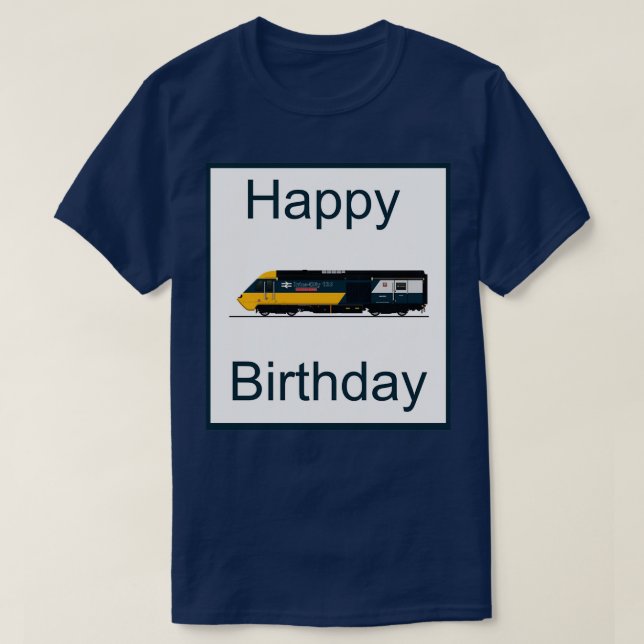 hst happy birthday T-Shirt (Design vorne)