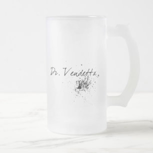 Ht-Schädel der Spaten gekrönten Tasse - Docteur