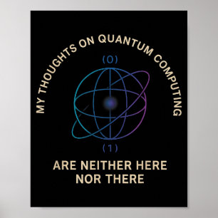 Ht-Stem-Geschenk für Lehrer Professor Student Quan Poster