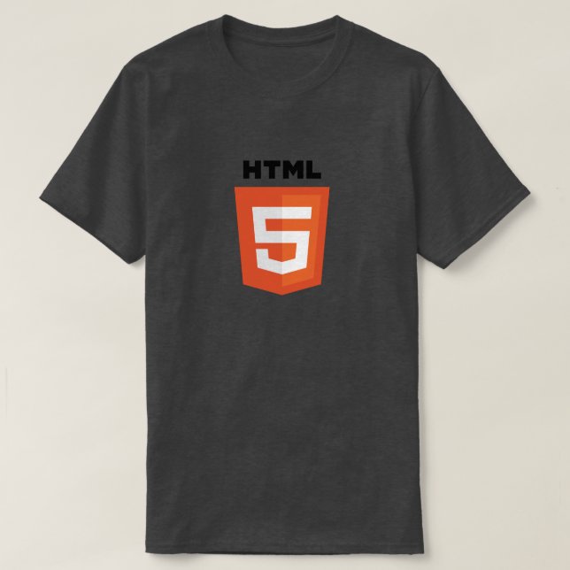HTML5-Logo-T - Shirt (Design vorne)