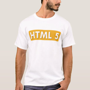 HTML 5 - Weich Weiß "frei das Netz " T-Shirt