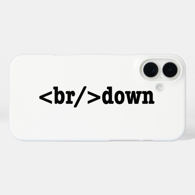 HTML-Code Case-Mate iPhone Hülle (Rückseite (Horizontal))