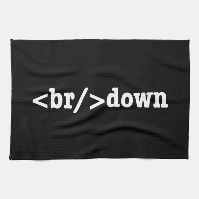 HTML-Code Geschirrtuch (Horizontal)