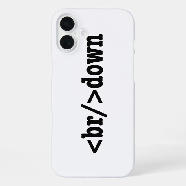 HTML-Code iPhone Hülle (Rückseite)