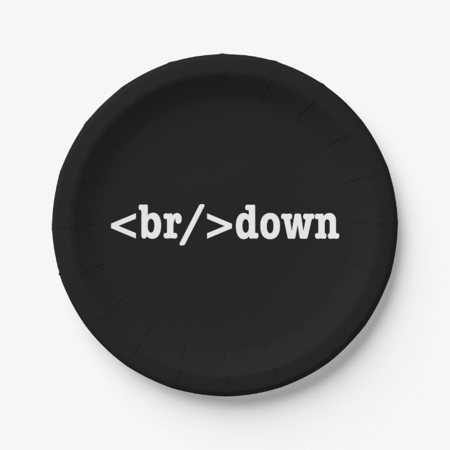 HTML-Code Pappteller (Vorderseite)