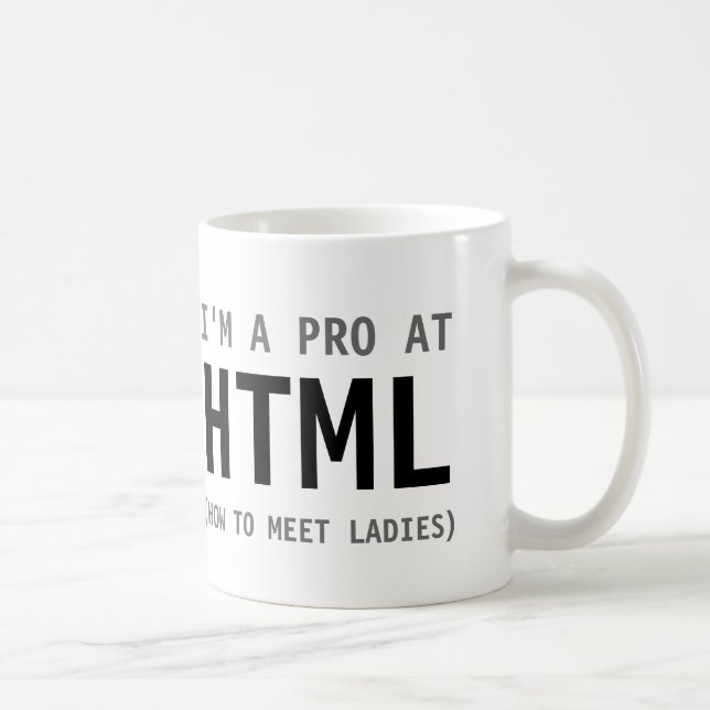 HTML-Tasse Kaffeetasse (Rechts)