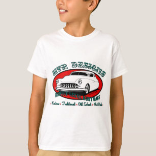 HTR Designs Barely Legal Kustoms Garage T-Shirt