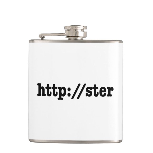 http://ster / HTML Code Flachmann (Vorderseite)