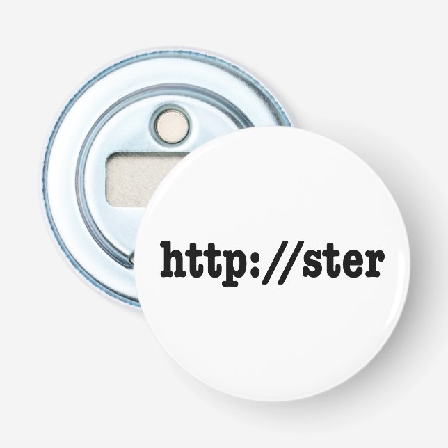 http://ster / HTML Code Flaschenöffner (Vorderseite)