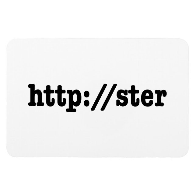 http://ster / HTML Code Magnet (Horizontal)