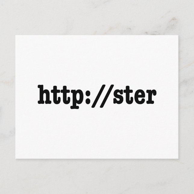 http://ster / HTML Code Postkarte (Vorderseite)