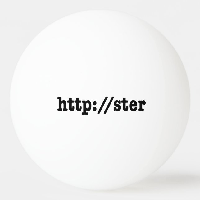 http://ster / HTML Code Tischtennisball (Vorderseite)