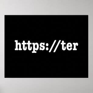 https://ter / HTML Code Poster