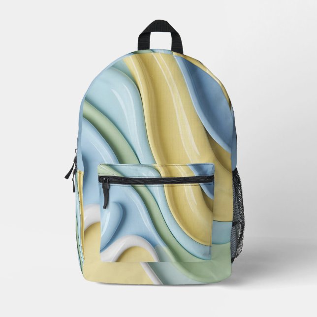 https://www.zazzle.com/backpack_in_stylish_abstrac bedruckter rucksack (Vorderseite)