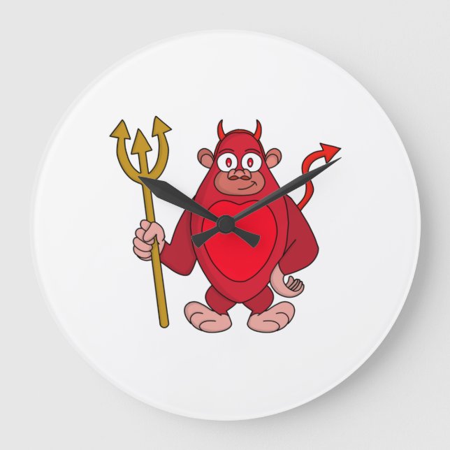 https://www.zazzle.com/custom/clocks große wanduhr (Vorderseite)
