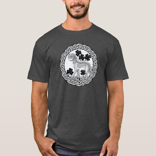 https://www.zazzle.com/irish_wolfhound_team_shield T-Shirt (Vorderseite)