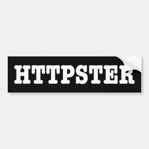 HTTPSTER AUTOAUFKLEBER