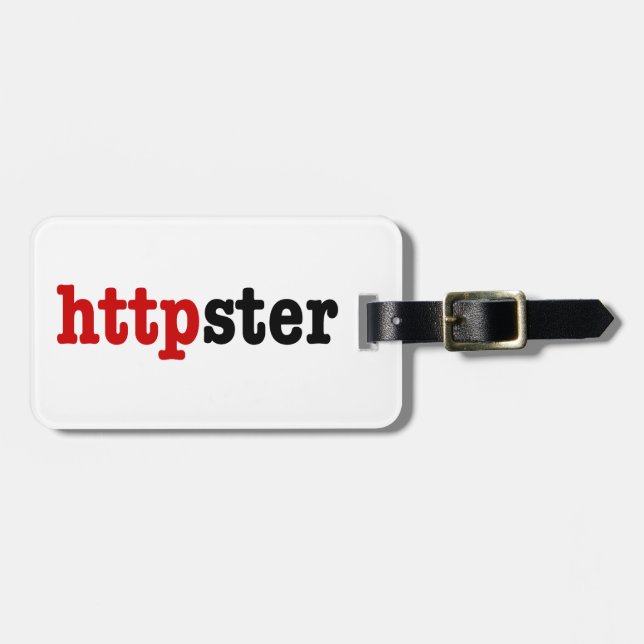 httpster gepäckanhänger (Vorderseite horizontal)