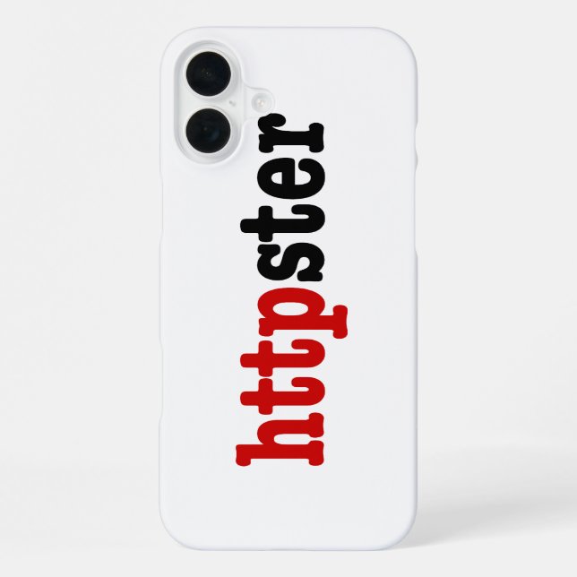 httpster iPhone hülle (Rückseite)