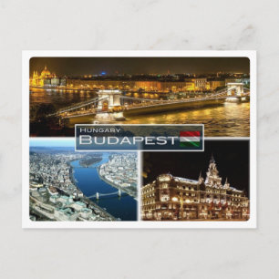 HU Ungarn - Budapest - Postkarte