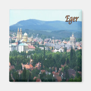 HU - Ungarn - Eger - Panorama Magnet