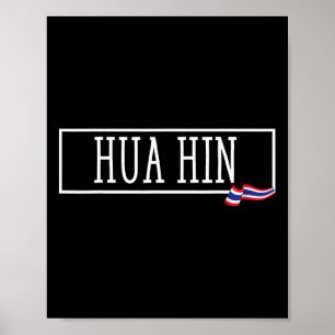 Hua Hin Thailand Souvenir Siam Prathet Thai Frauen Poster