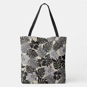Huakini Bay Hawaii Hibiskus Vintag Beach Bag
