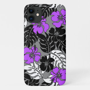 Huakini Bay Hawaiian Hibiskus Blumen Holzkohle Case-Mate iPhone Hülle