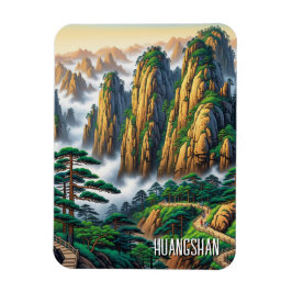 Huangshan-Nationalpark China Magnet