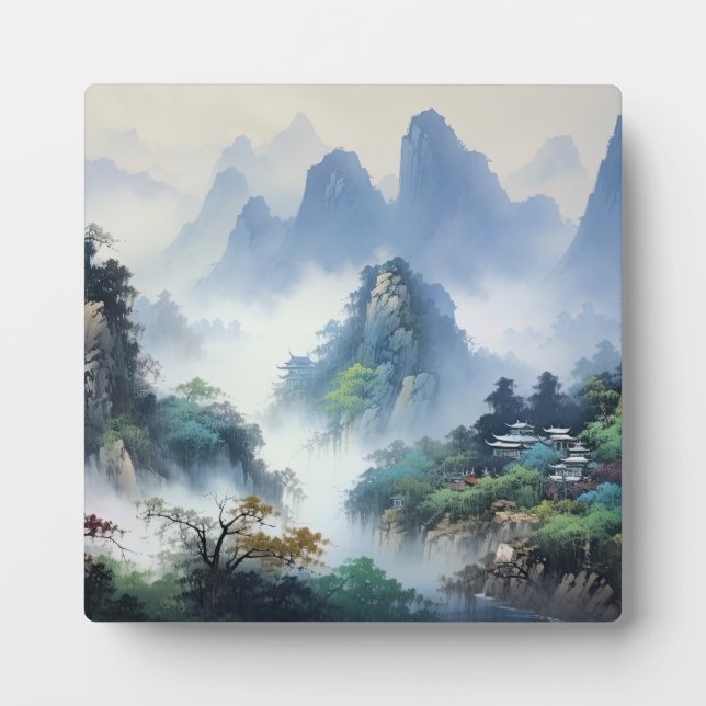 Huangshan-Nationalpark Fotoplatte (Vorderseite)
