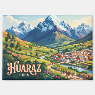 Huaraz Peru Magnet