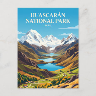 Huascarán-Nationalpark Peru Postkarte