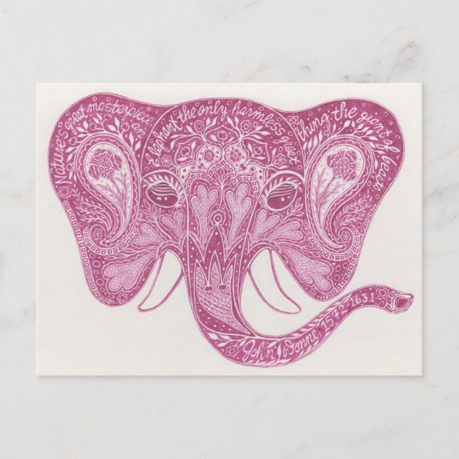 Hub der Überlebenden, #5: Elephant Postkarte (Vorderseite)