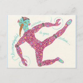 Hub-Serie #9: Hummingbird Warrior Postkarte