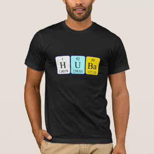 Huba-Shirt für periodische Tabellen T-Shirt