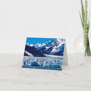 Hubbard Glacier, Alaska Grußkarte Karte